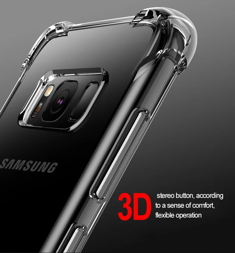 Противоударный чехол для телефона samsung Galaxy S10 + S10e S11 S11e Мягкий силиконовый s A51 A71 M30S