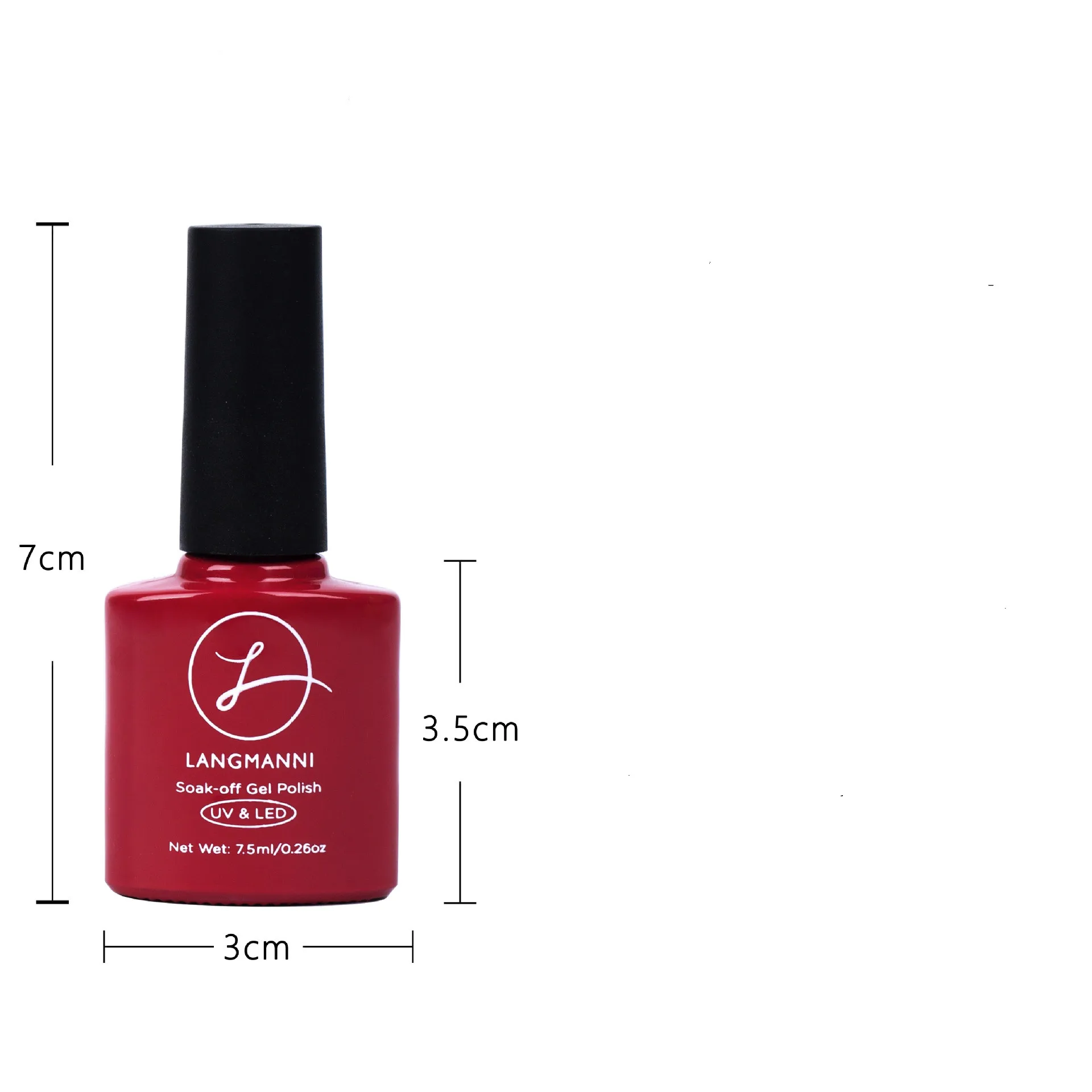 Винно-красная серия светотерапия сплошной цвет лак для ногтей пластиковый