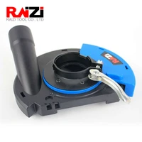 raizi 457 inch angle grinder dust shroud cover tools for concrete marble granite engineered stone grinding dust collection