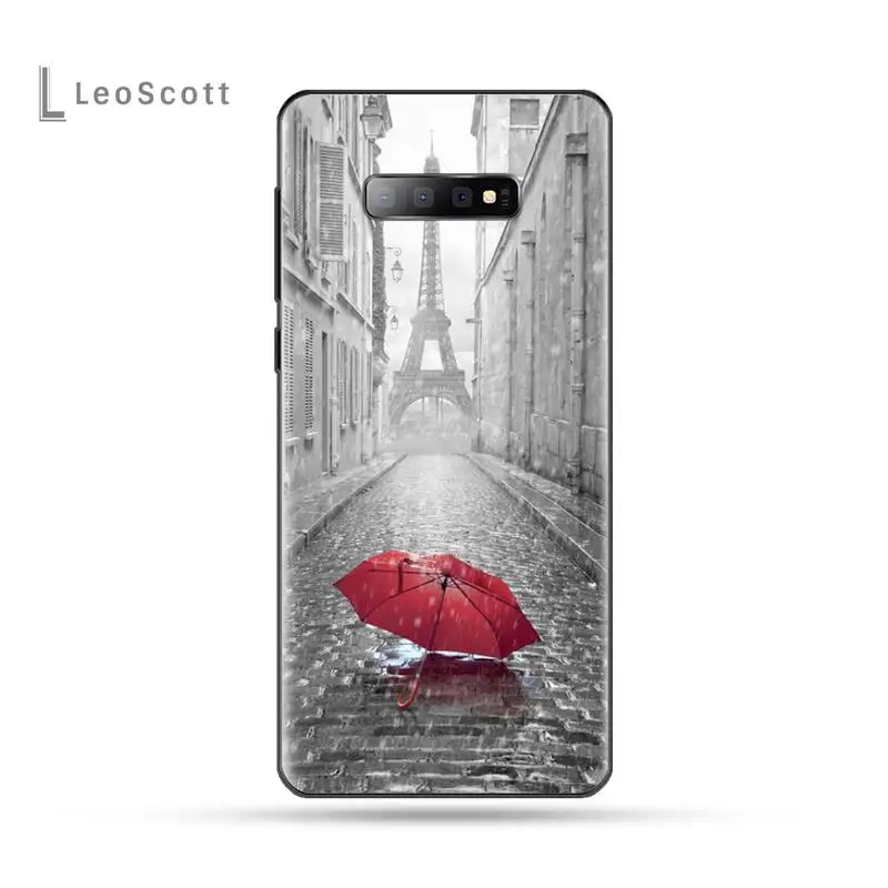 

Romantic Paris Eiffel Tower Phone Case For Samsung S6 S7 edge S8 S9 S10 e plus A10 A50 A70 note8 J7 2017