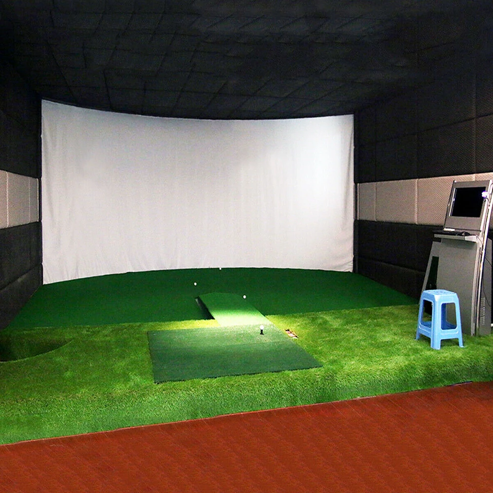 

Golf Ball Training Simulator Impact Display Projection Screen Indoor 300cm x 200cm