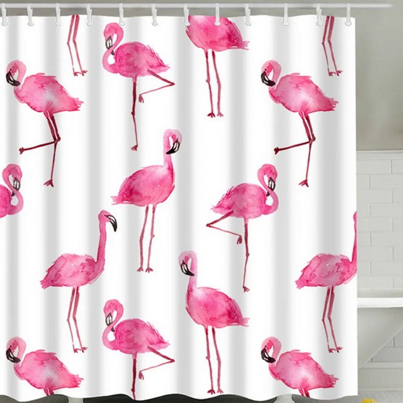 Waterproof Polyester Fabric Bath Curtain Sea Turtle Print Shower Octopus With 12 Hooks Home Washroom Curtains | Дом и сад