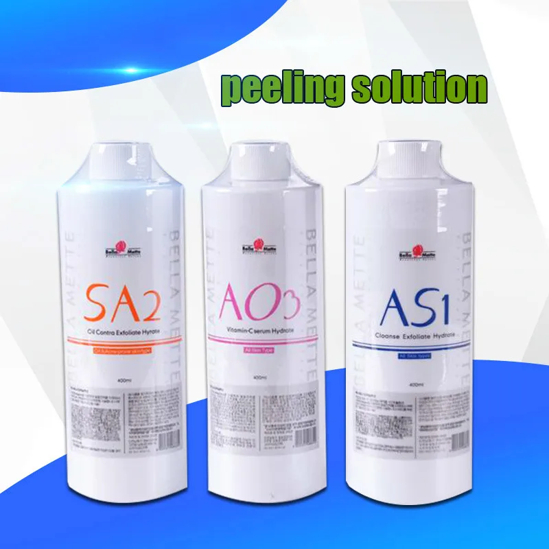 

100% South Korea Imports Aqua Peel Solution AS1 SA2 AO3 Aqua Facial Serum Hydra Facial Serum For Normal Skin Aqua Clean Solution