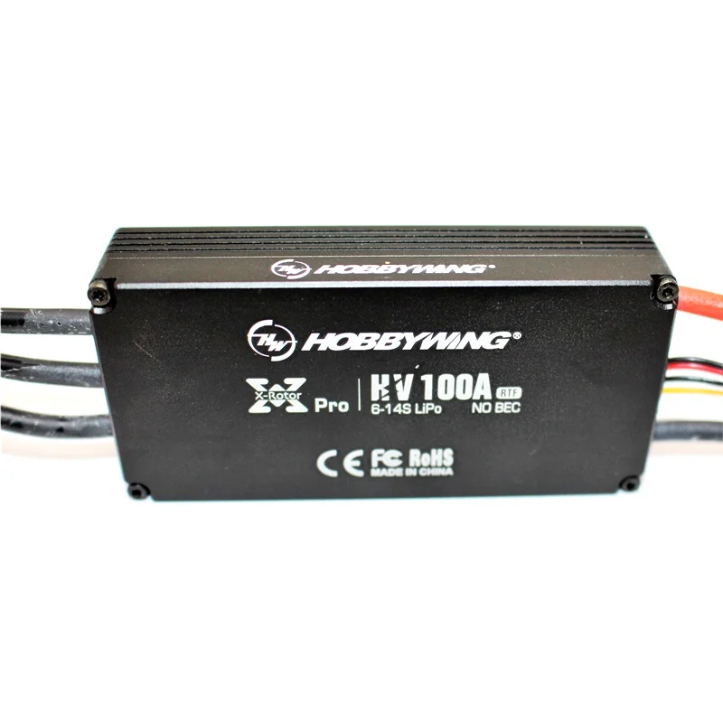 HobbyWing XRotor 100A V3 6-14S HV ESC Бесщеточный электронный контроллер скорости для