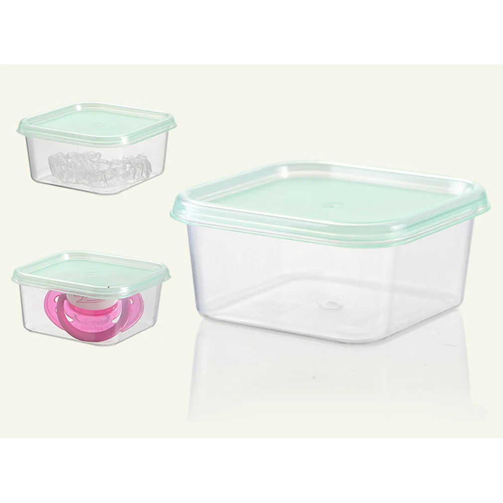 

4 pcs/Set Portable Milk Powder Formula Dispenser Food Container Infant Feeding Storage Box for Baby Care Toddler Travel Food Box