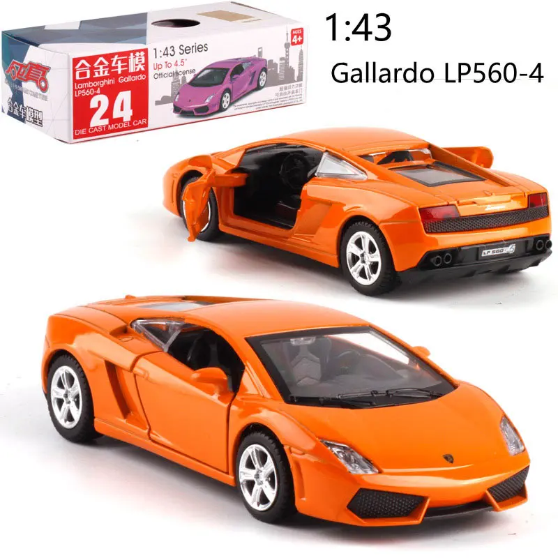 1:43 Масштаб LP700-4 сплав тяга-назад автомобиль литья под давлением металлическая модель автомобиля Модель игрушки для коллекции друг подарок детям