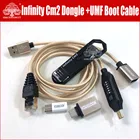 100% оригинальный новый ключ infinity cm2 dongle бокс infinity dongle + umf все в одном загрузочный кабель для телефонов GSM CDMA