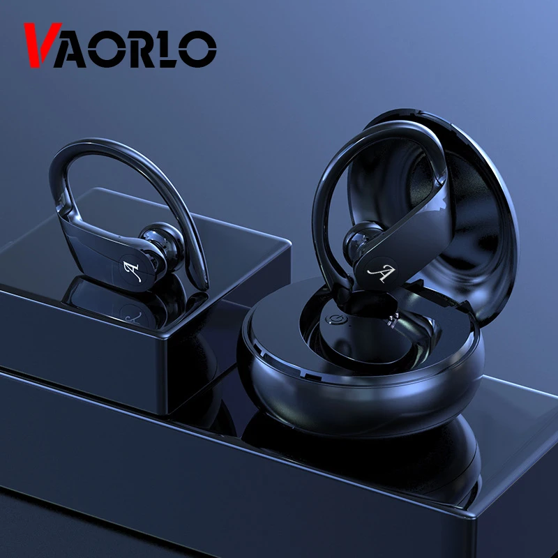 VAORLO HiFi 8D звук TWS Bluetooth наушники спортивные беспроводные 5 0 Смарт авто сопряжение
