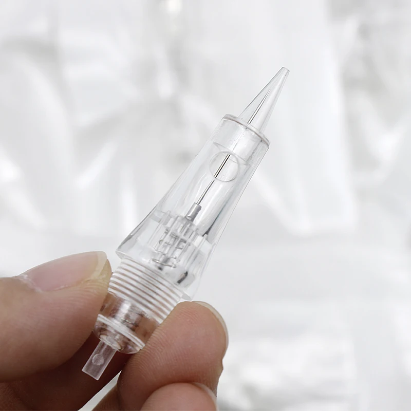 100 шт татуировки иглы для Перманентный макияж бровей и средства ухода за губами