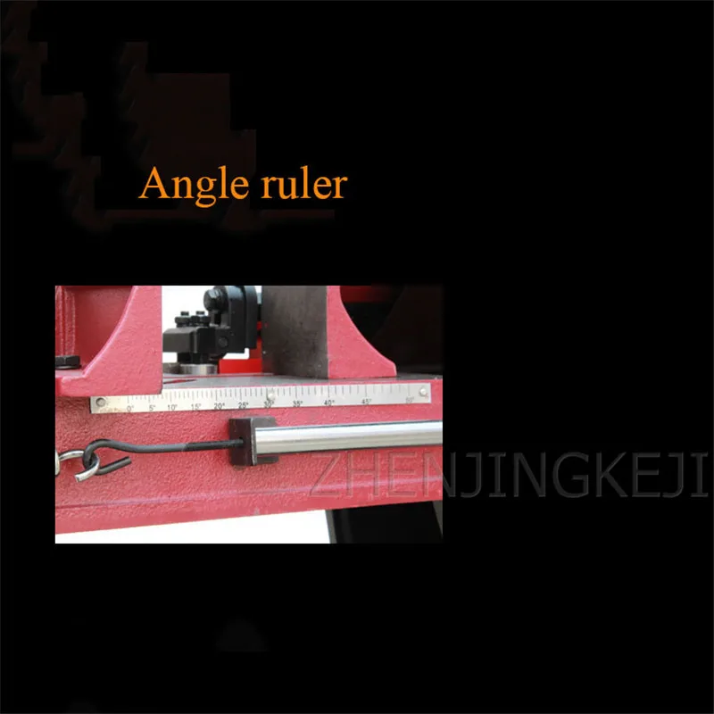 

Portable Metal Band Sawing Machine Woodworking Standing Down Band Saw Small Multifunction Pipe Bar Cutting Sawing Machine New
