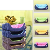 dog bed house winter warm sleeping beds for smallmedium dogs dots candy soft pet dogs cat mat cushion legowisko dla psa