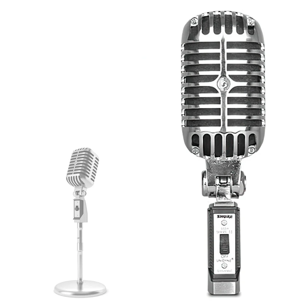 

Handheld Wireless Karaoke Microphone Condenser Microphone KTV Mic Classic Retro Microphone For Computer Game Singing Microphone