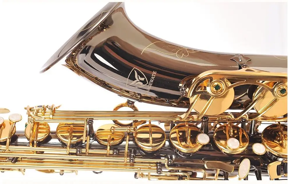 MARGEWate тенор Си бемоль черный никелевый саксофон B плоский с чехлом Рупоры MAS