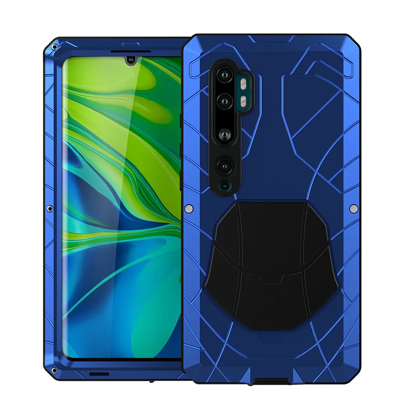 

Противоударный чехол Imatch для Xiaomi Note 10 Pro, алюминиевый, силикон