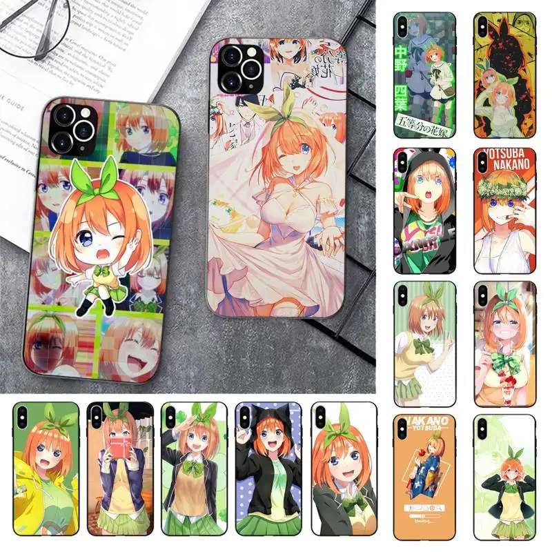 

Nakano Yotsuba Phone Case for iPhone 13 11 12 pro XS MAX 8 7 6 6S Plus X 5S SE 2020 XR cover