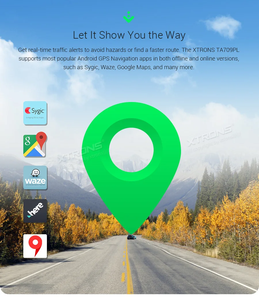 XTRONS 7 'ɺndroid 9 0 Автомобильный мультимедийный плеер Радио стерео gps навигация DAB