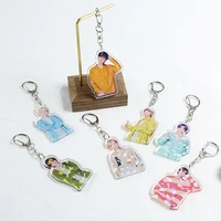 kpop bangtan boys concert acrylic keychain pendant backpack accessories cosplay gift jimin jin suga