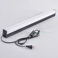 led mirror headlight with remote switch toilet strip waterproof mirror cabinet led wall lamp with plug