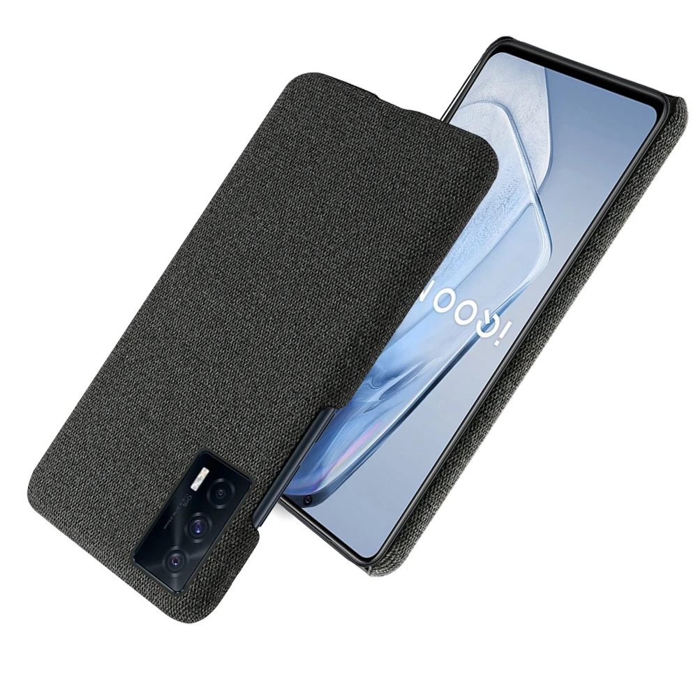Чехол для Vivo iQOO Neo 5 Pro 3 5G Z1x U3 U1 принципиально Роскошная текстура ткани облегающий