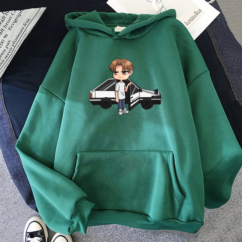 

Initial D Hoodies AE86 Print Hoodies Men Women Fashion Hoodie Streetwear Hip Hop Sweatshirt JDM Automobile Culture Anime Hoodie