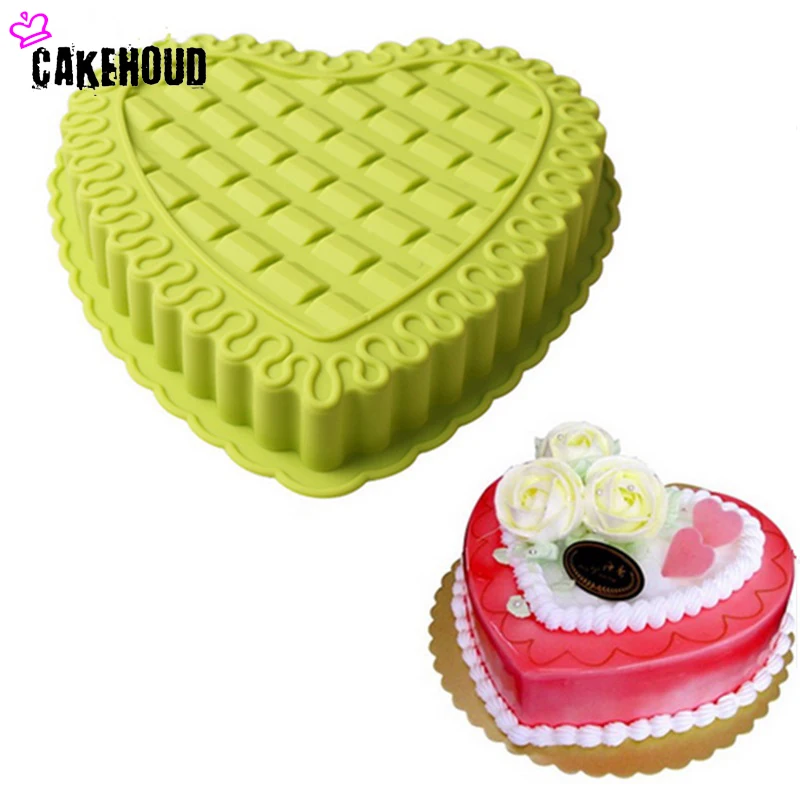 Фото Силиконовая форма для выпечки сердечки сделай сам|baking accessories|decorating toolscake mold |