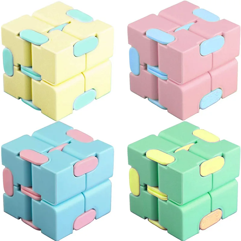 

Игрушка-фиджет Infinity Cube, Офисная флип-игрушка, устройство для снятия стресса, Релакс, снятие стресса, Ручные игры для взрослых и детей