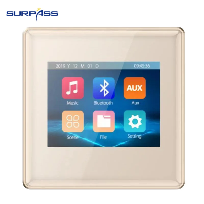 Настенный усилитель Bluetooth аудио музыкальный центр звук для отеля ванной комнаты