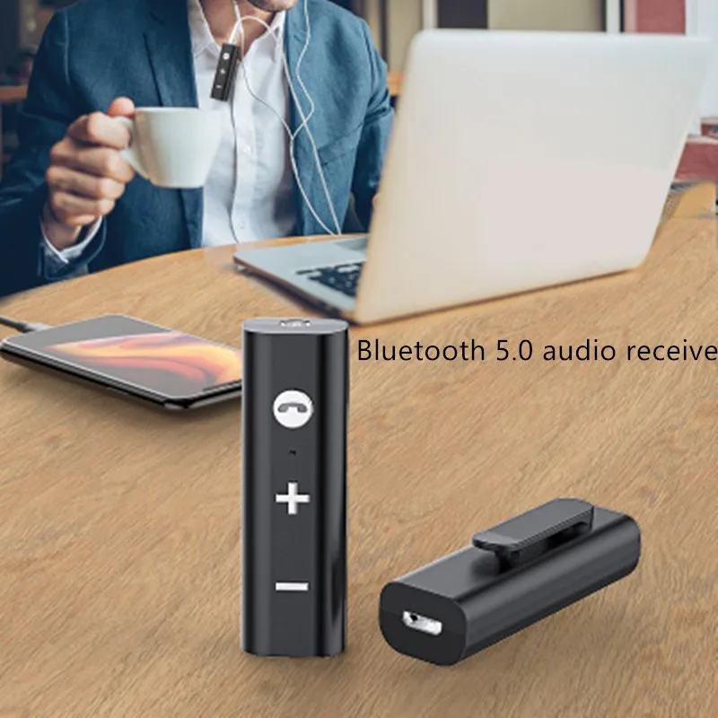 Приемник Bluetooth 5 0 для наушников с разъемом 3 мм динамик Aux аудио музыка громкая