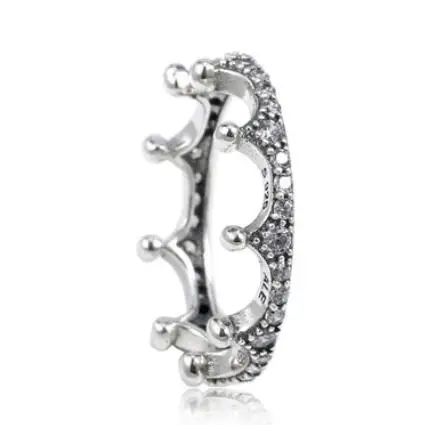 Hot Sale Real 925 Sterling Silver Lucky Finger Rings For Women Fashion Jewelry Gift Drop shipping - Цвет основного камня: 5