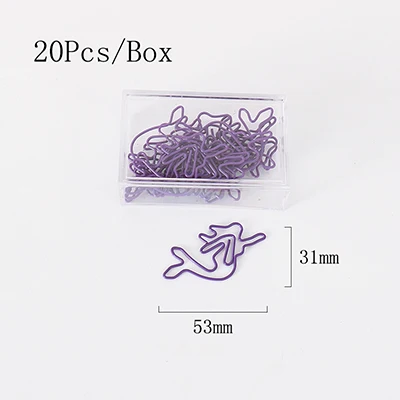 

Металлические скрепки "Русалка", набор из 20 штук, ALLTU