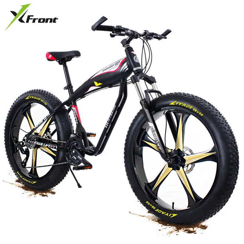 Новая рама из алюминиевого сплава X-Front широкая Толстая шина 4 0 27-скоростной