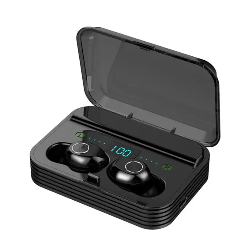 

5.0 Bluetooth Wireless Earphone TWS Wireless Bluetooth LED Display With Power Bank Headset With Microphone For Phone Android