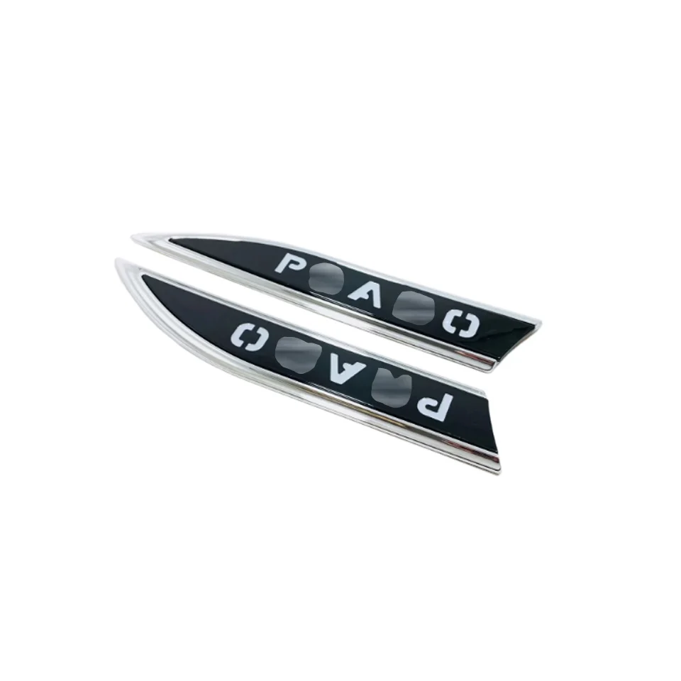 Яркая накладка с логотипом крыла для Toyota Land Cruiser Prado 150 2010 2011-2014 2015 2016 2017 2018 2019