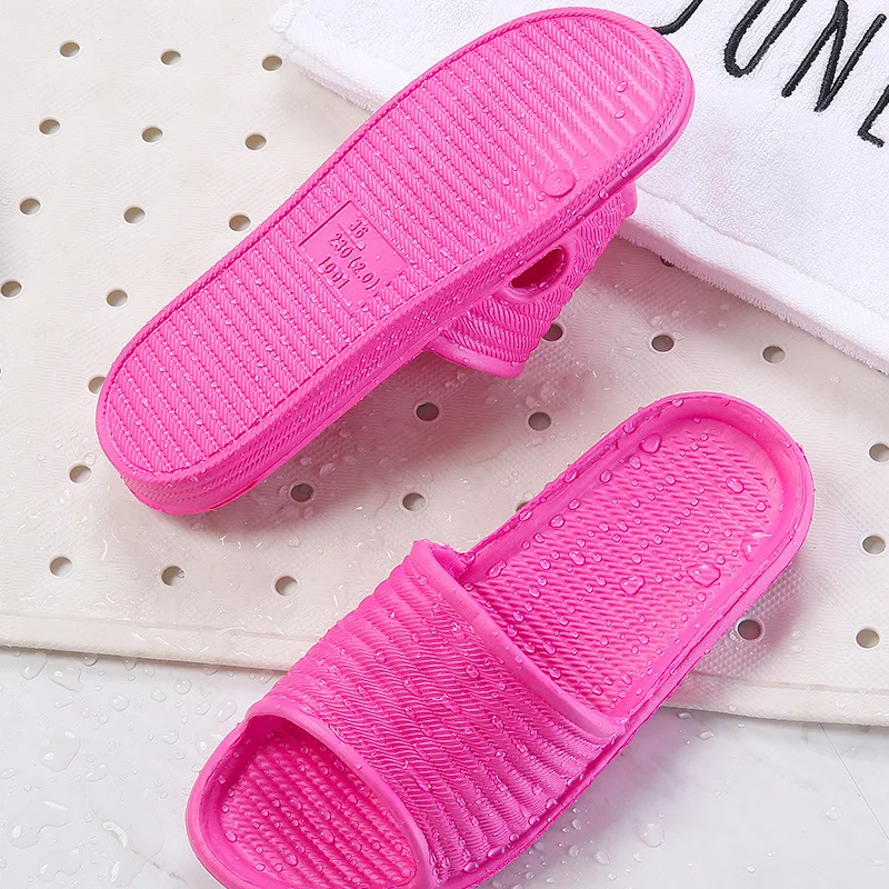 Новинка Тапочки унисекс Сандалии для купания Домашние тапочки на нескользящей