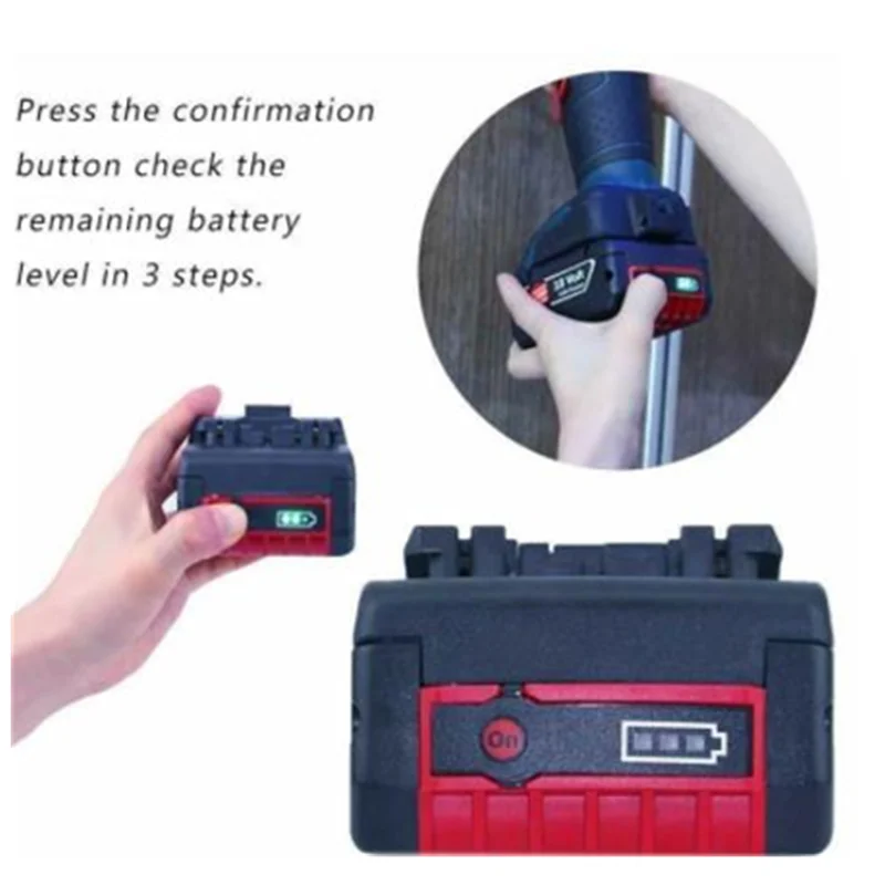 18V6.0A перезаряжаемая литий-ионная батарея для Bosch 18V Power Tool резервная 6000mah