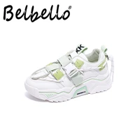 belbello autumn new style versatile daddy shoes female students sneakers comfortable breathable casual street shoes