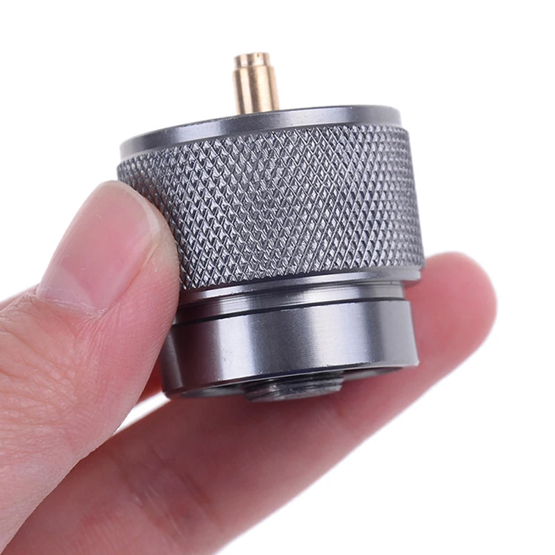 

1 Lb LPG Gas Tank Adapter Outdoor Camping Propane Input & Lindal Output