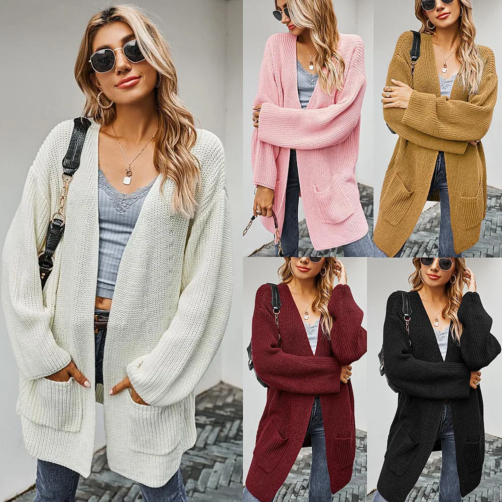 

Women's Fall/Winter 2021 Outerwear Our Sweater Thick Cardigan Women's Clothing