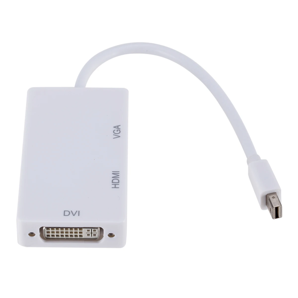 3 в 1 мини-порт дисплея DP штекер-DVI HDMI VGA аудио гнездо адаптер порт кабель конвертер