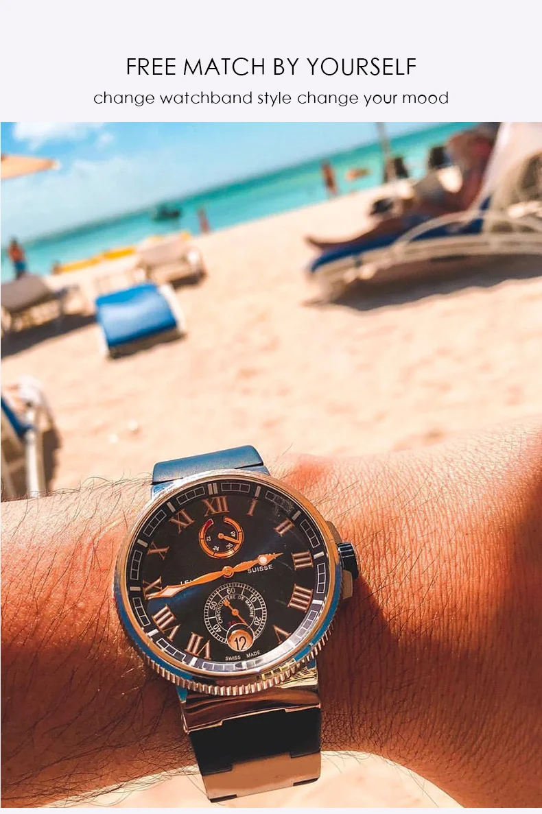 Ремешок для часов браслет из силикагеля ремешок для часов Ulysse Nardin морской водонепроницаемый резиновый ремешок для часов спортивный 25*12 мм мужские часы спортивные