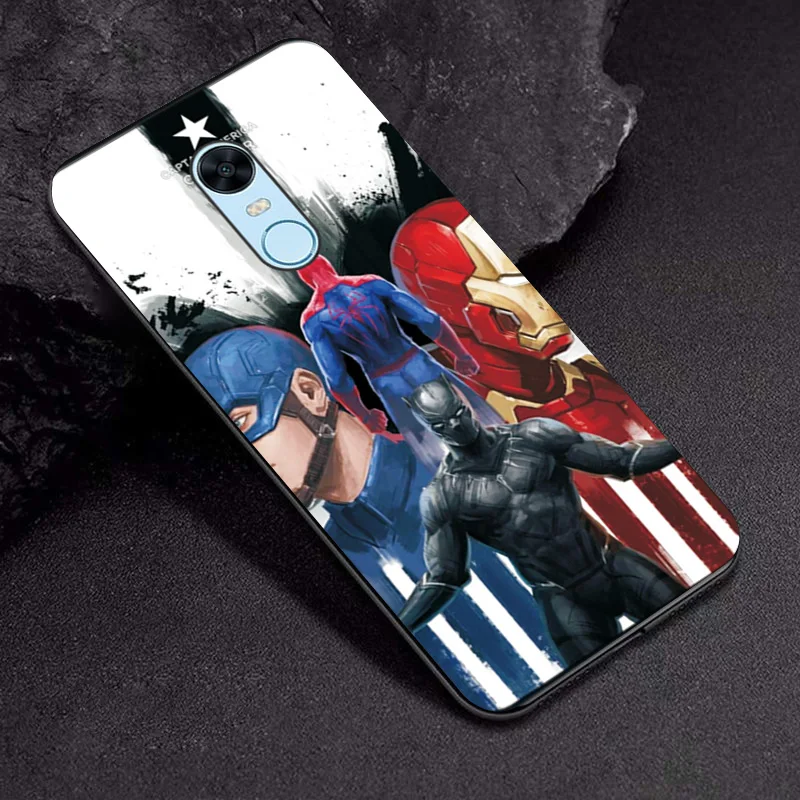 TPUBLK632 Для huawei Nova 2 2i 3 3i 3e 4e чехол Marvel Капитан Человек-паук чехол для телефона для huawei mate 10 mate 20 Lite Pro Черная задняя крышка из ТПУ - Цвет: TPUBLK632