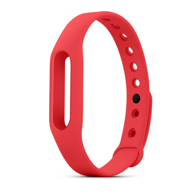 red Умный Браслет ремешок для mi band 2 Сменный ремень силиконовый браслет mi Band 2 для Xiao mi аксессуары на xio mi band2 - Цвет: red