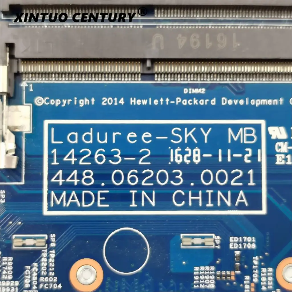 

For HP PAVILION X360 15-BK Laptop motherboard 14263-2 860593-601 860593-001 with I5-6200U All fully Tested