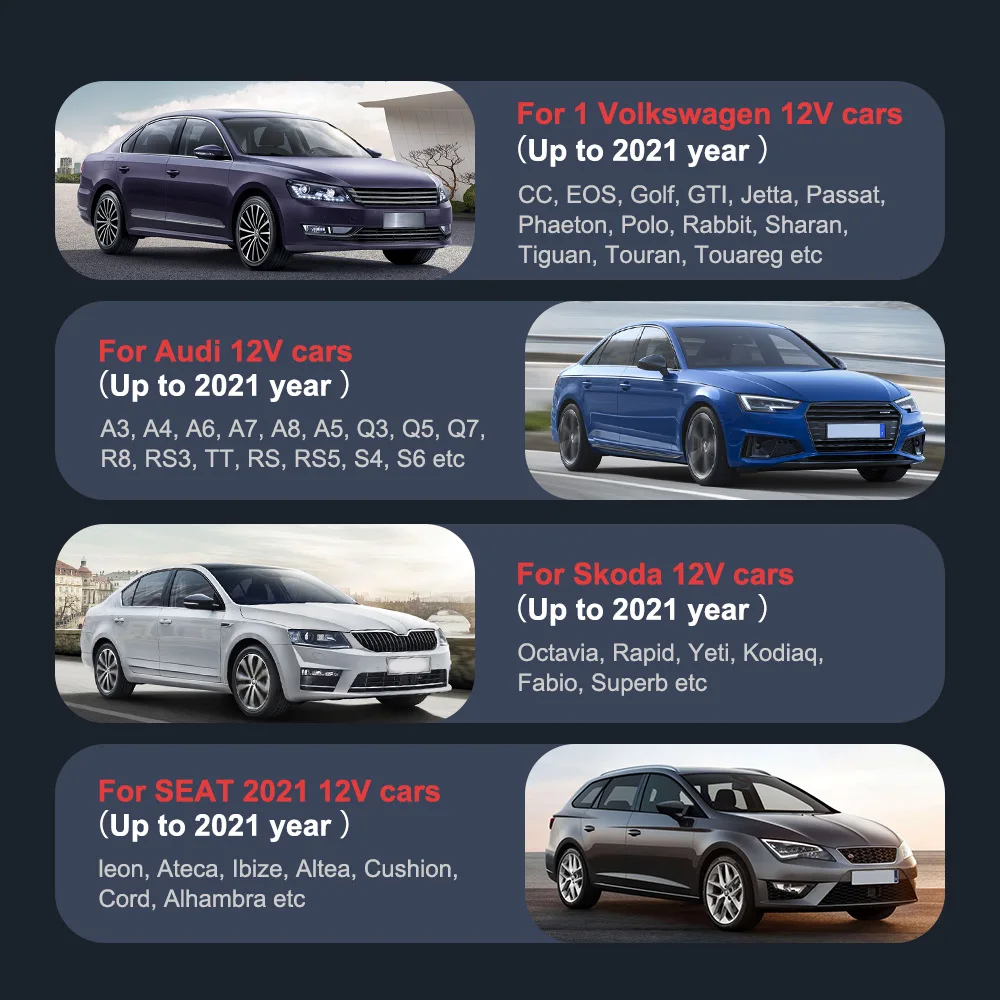 Автомобильный сканер Ancel VD700 OBD2 для полной диагностики системы ABS EPB TPMS DPF Сброс VAG VW