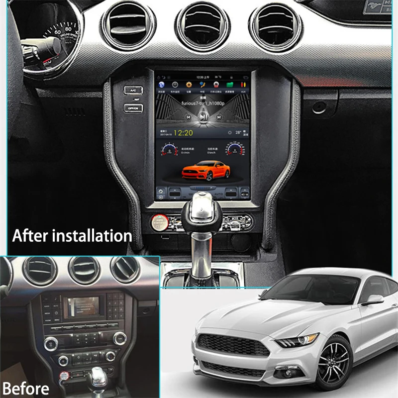 LiisLee Автомобильный мультимедийный GPS HiFi аудио Радио стерео для Ford Mustang MK6 S550 2015 ~ 2018