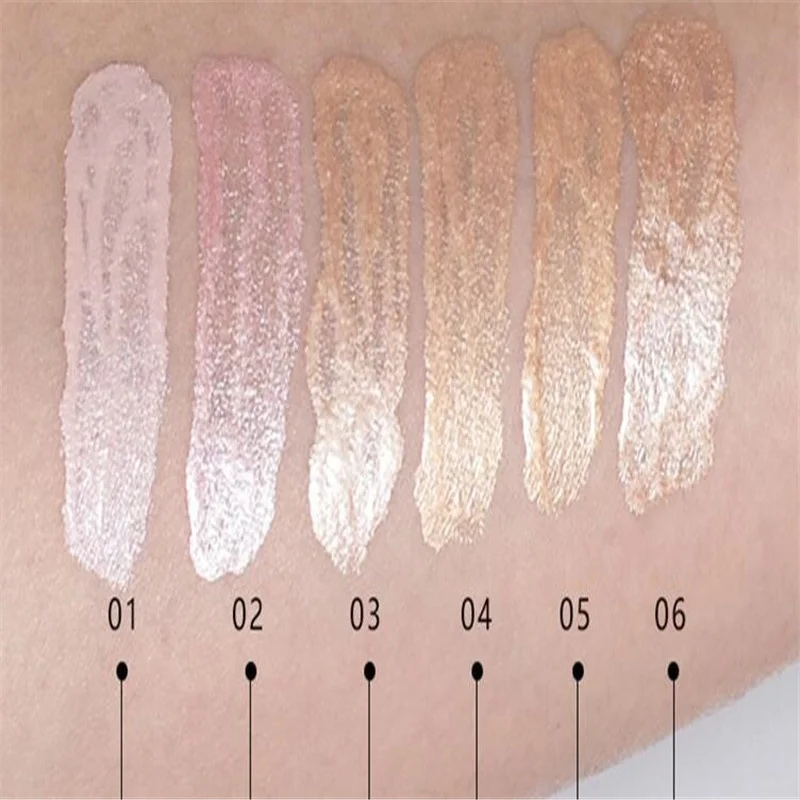 10 мл Хайлайтер для лица Контур Макияж мерцающий праймер Осветляющий