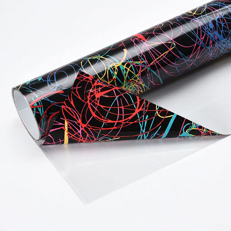 Термотрансферный виниловый переливающийся термопресс из ТПУ с разноцветными