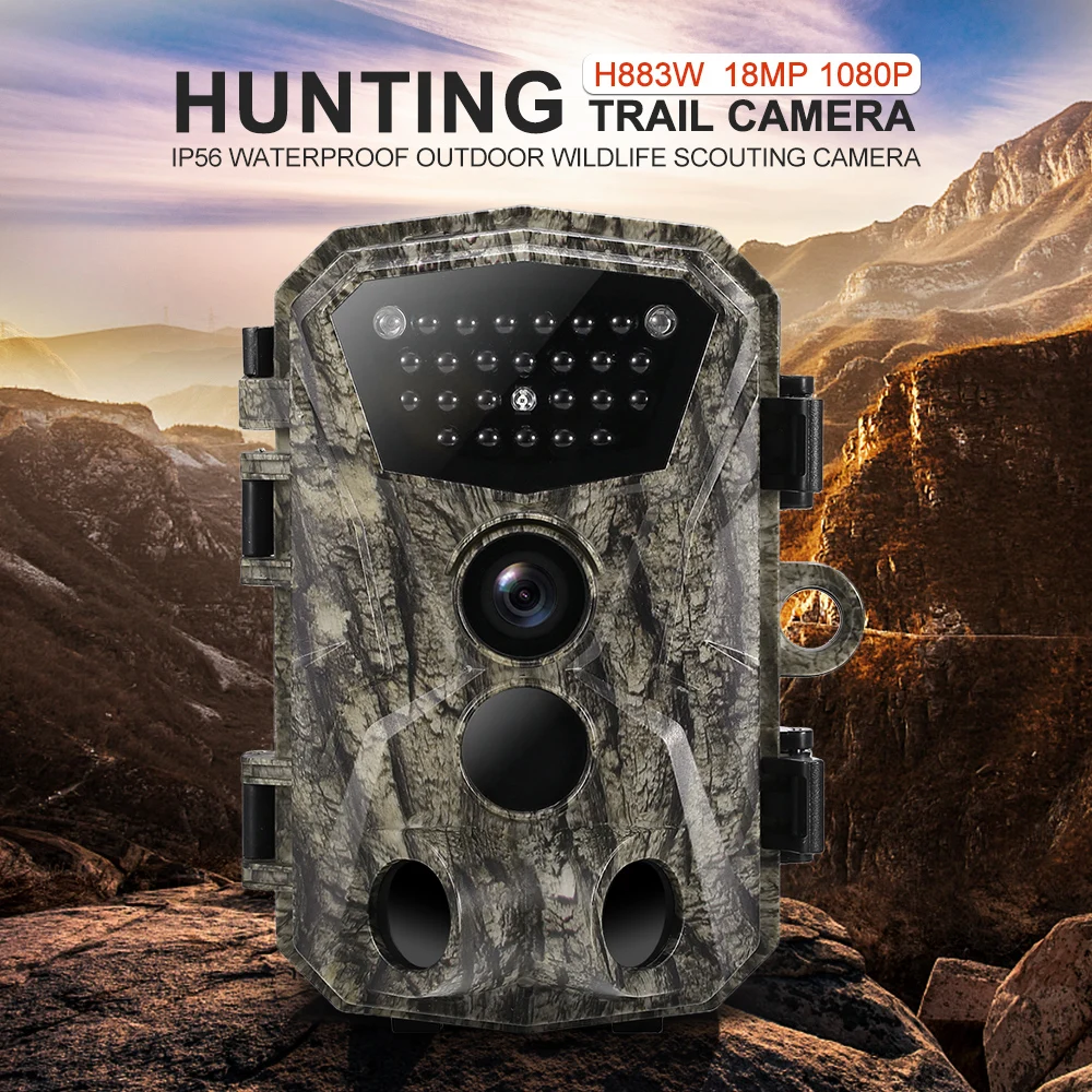 

Hunting Trail and Game Camera 18MP 1080P Motion Activated Wildlife Scouting Hunting Camera Night Vision Wild Game Camera