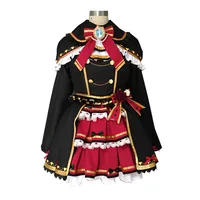 Anime VTuber Hololive Akai Haato Cosplay Costume Elegant Cute Gothic Lolita Dress Activity Party Role Play Clothing Custom-Make