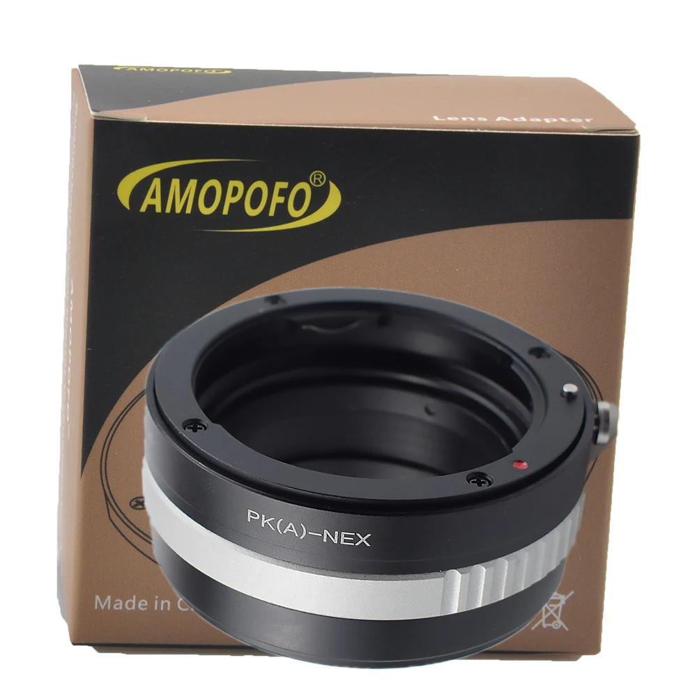 Адаптер для объектива PK A К NEX Pentax K DA AF потоковый адаптер Sony E крепления A7 A6000 A7R